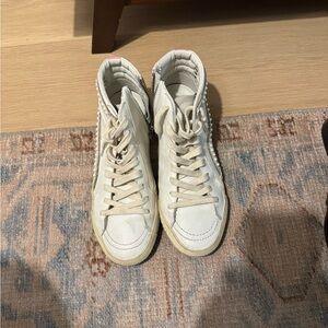 Golden Goose white sneakers